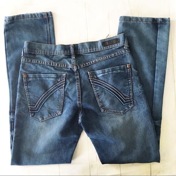 Ring of Fire Slim Straight Blue Jeans 31 x 32 - Picture 2 of 7